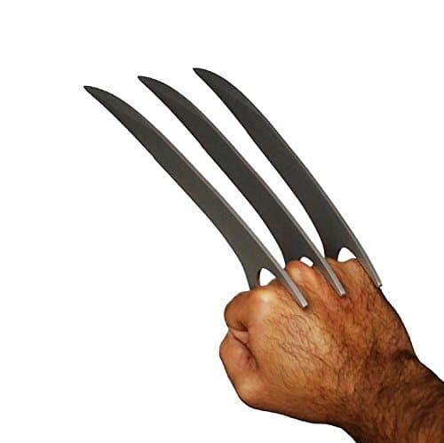 WOLVERINE Claws X-Men Pair Unsharpened Dull Blunt for Prop Movie Costume Halloween NEW!