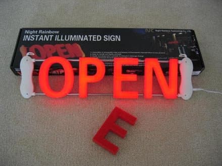 LED Open Sign