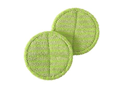 DOCHEER Replacement Pads for Cordless Electric Spinning Mop Sweeper, Pack of 2