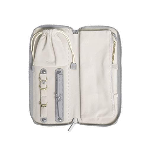 Stackers Pebble Grey Jewellery Roll