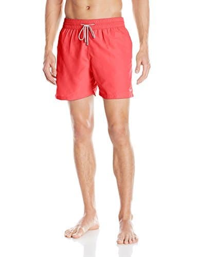 Le Club Men's Solid Swim Trunk