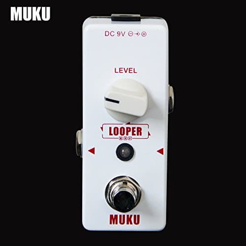 Looper easy simple straight Loop recording pedal Maximum recording limit 15 minutes No overdub limit pedal by MUKU