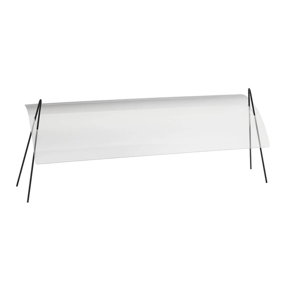 Cal-Mil 1458-72 Rectangle Guard, Large, Single Face, 19" Height, 72" Width, 17.5" Length, Iron