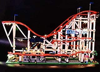 Light Kit for Lego Creator Roller Coaster 10261 (Lego Set not Included)