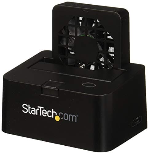 Startech.Com Hot-Swap Hard Drive Docking Station For 2.5"/3.5" Sata Iii Hard Drives - External Esata/Usb 3.0 Hard Drive Dock W/ Uasp (Sdocku33Ef) , Black