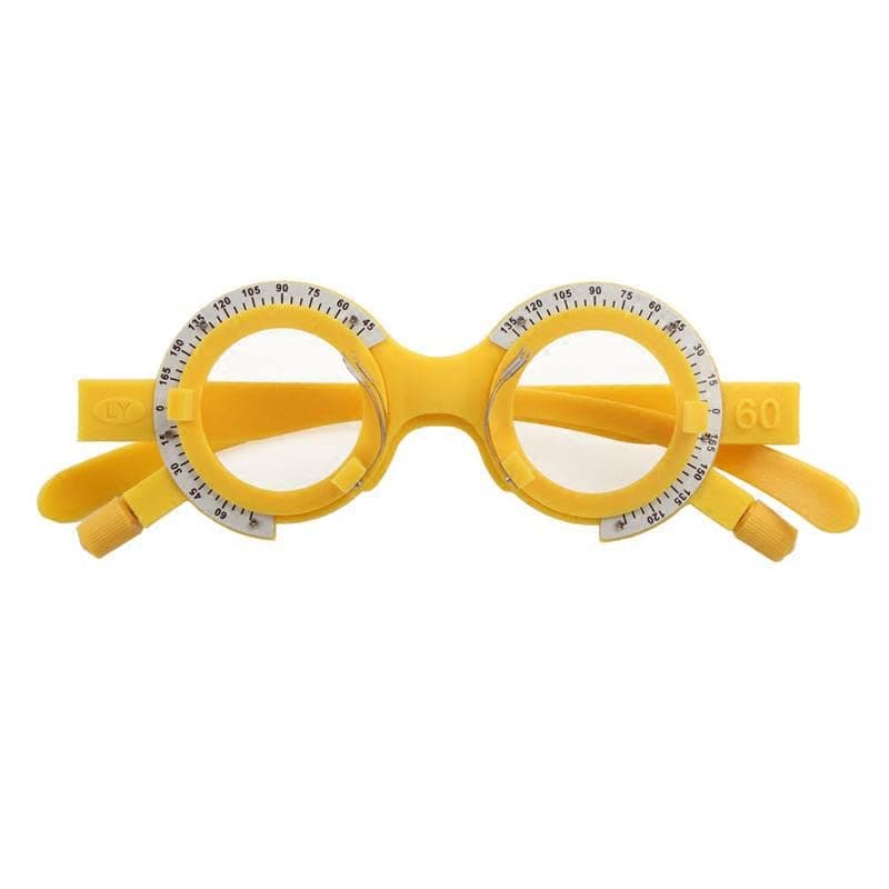 52-70mm PD ABS Optical Trial Frame Optometry Trial Lens Frame (Diameter : PD Scale 64mm)