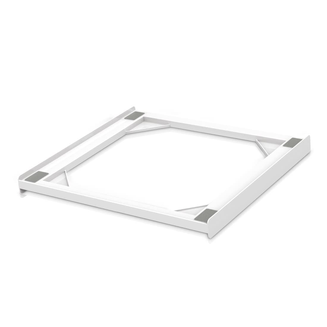 Xavax"Basic" Intermediate Frame for Washing Machines/Dryers, Plastic | White
