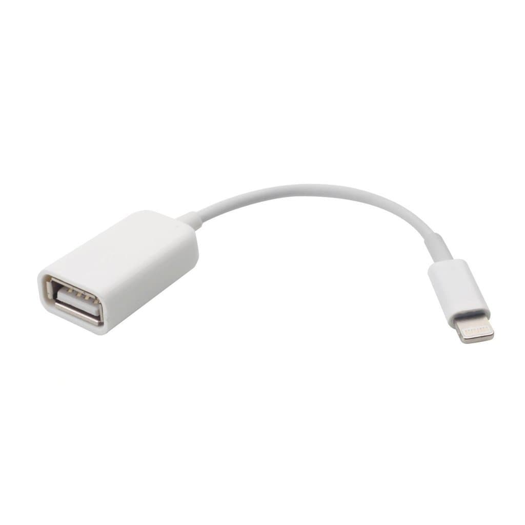 USB to Lightning 8 Pin OTG Adapter Cable for iPhone 5/5s/5c iPad 4/ iPad Air/iPad Mini Camera Connection Kit Dock