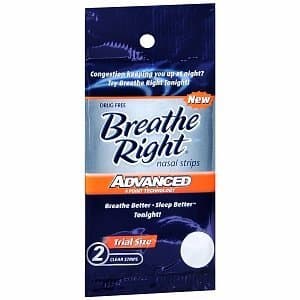 11 Pack-breathe Right Nasal Strips-Advanced (2 Strips Per Pack)