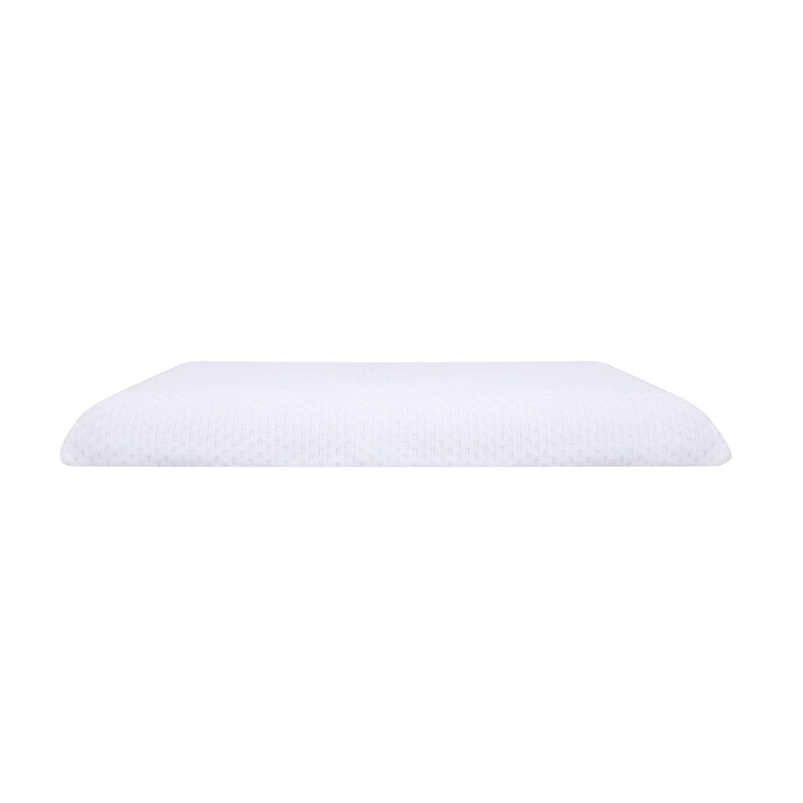 SUQ I OME Slim Sleeper - Ultra Thin Flat Pillows for Sleeping, Cooling Gel Infused Memory Foam Pillow 2.2 inch Height Ultra Thin Pillow,23 x 15.7 x 2.2 inches
