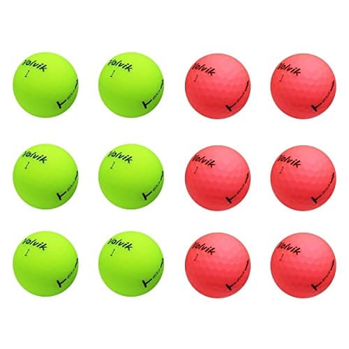 Volvik Vivid Bulk Golf Balls - Mixed Dozen