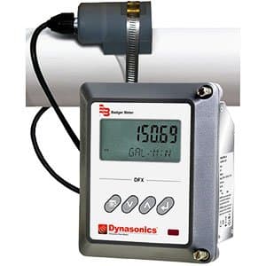 Dynasonics DDFXD2-E1NA-NN Flow Transmitter, 0.15-30 fps