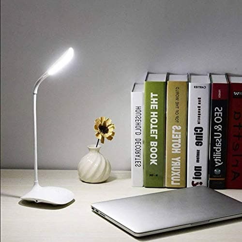 TOPHAVEN Plastic LED Table Lamp, White