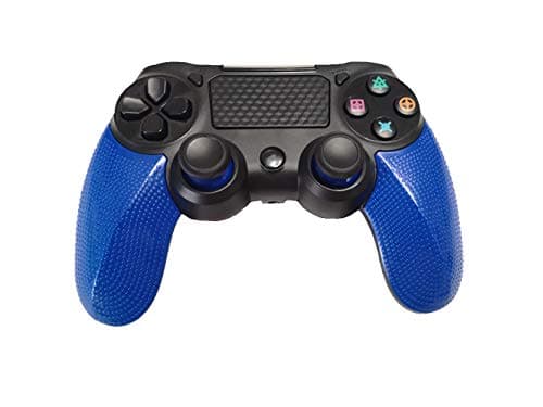 TECGAMER Controller for PS4, Wireless Gamepad Controller Compitable for PS4/PS3/PC/PPC360 (Blue)