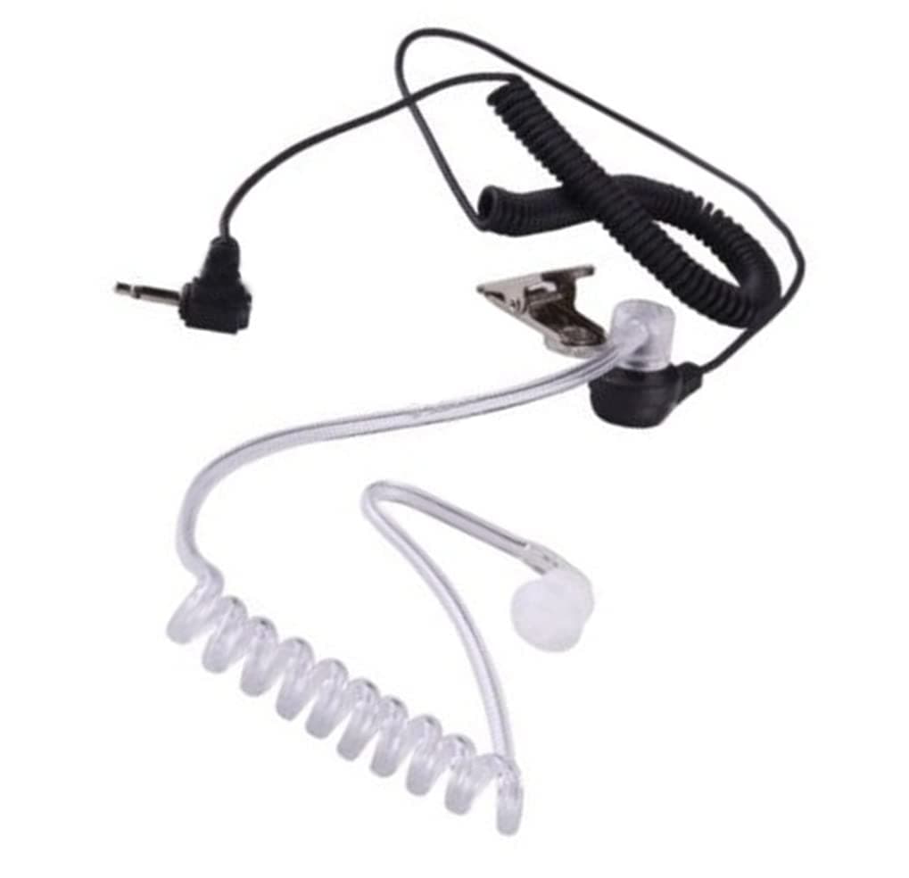 2.5 mm Security Headset Earphone Clip FT for Ham Radio Walkie Talkie Radio