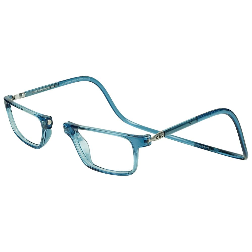 CliC Magnetic Reading Glasses, Computer Readers, Replaceable Lens, Adjustable Temples, Executive