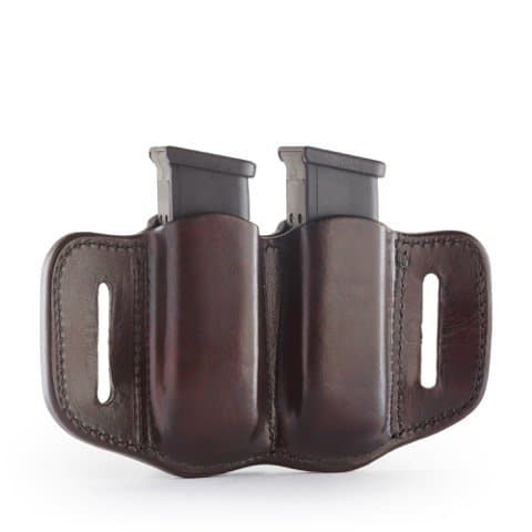 2.2 Mag Holster - Double Mag Pouch for Double Stack Magazines, OWB Magazine Pouch for Belts
