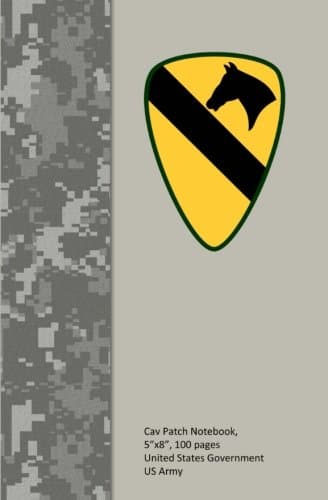 Cav Patch Notebook, 5”x8”, 100 pages Diary – 15 Oct. 2013