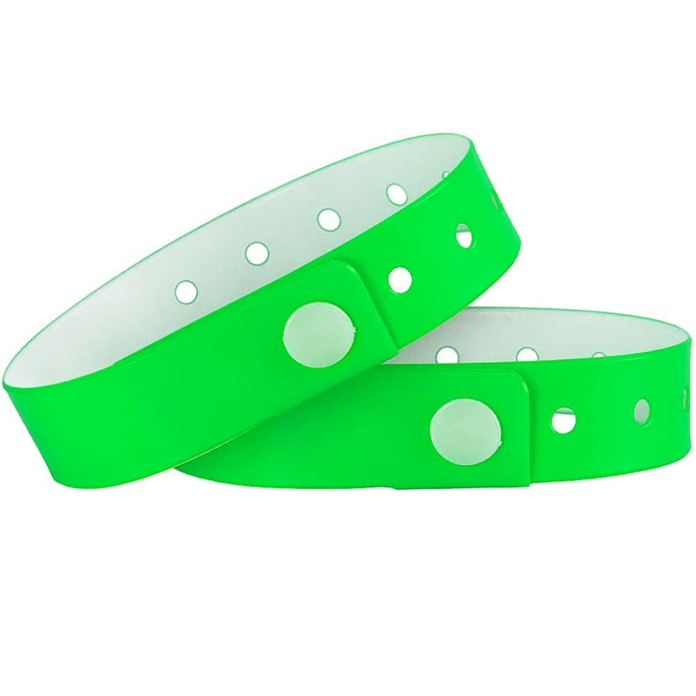 Ouchan 100pcs Plastic Wristbands