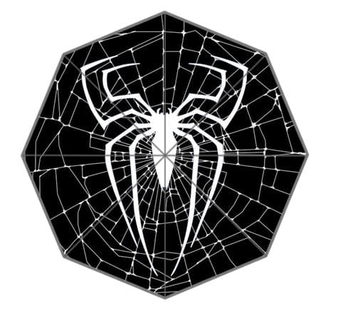 Custom Spiderman Auto Foldable Umbrella GTY-0900