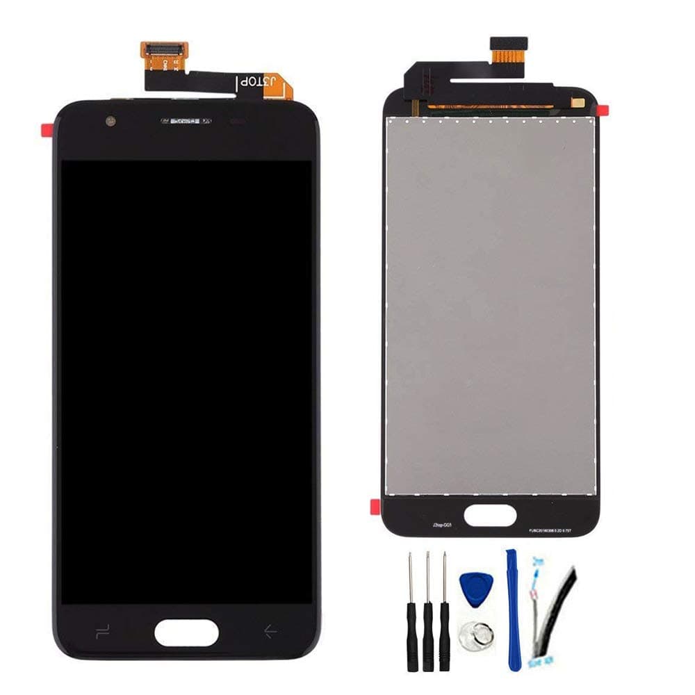 LCD Display Screen Digitizer Touch Screen Assembly Replacement for Galaxy J3 2018 J337 /Amp Prime 3 J337AZ /J3 Achieve J337P /Express Prime 3 J337A /J3 V 2018 J337V /Eclipse 2 /J3 Star J337T Black