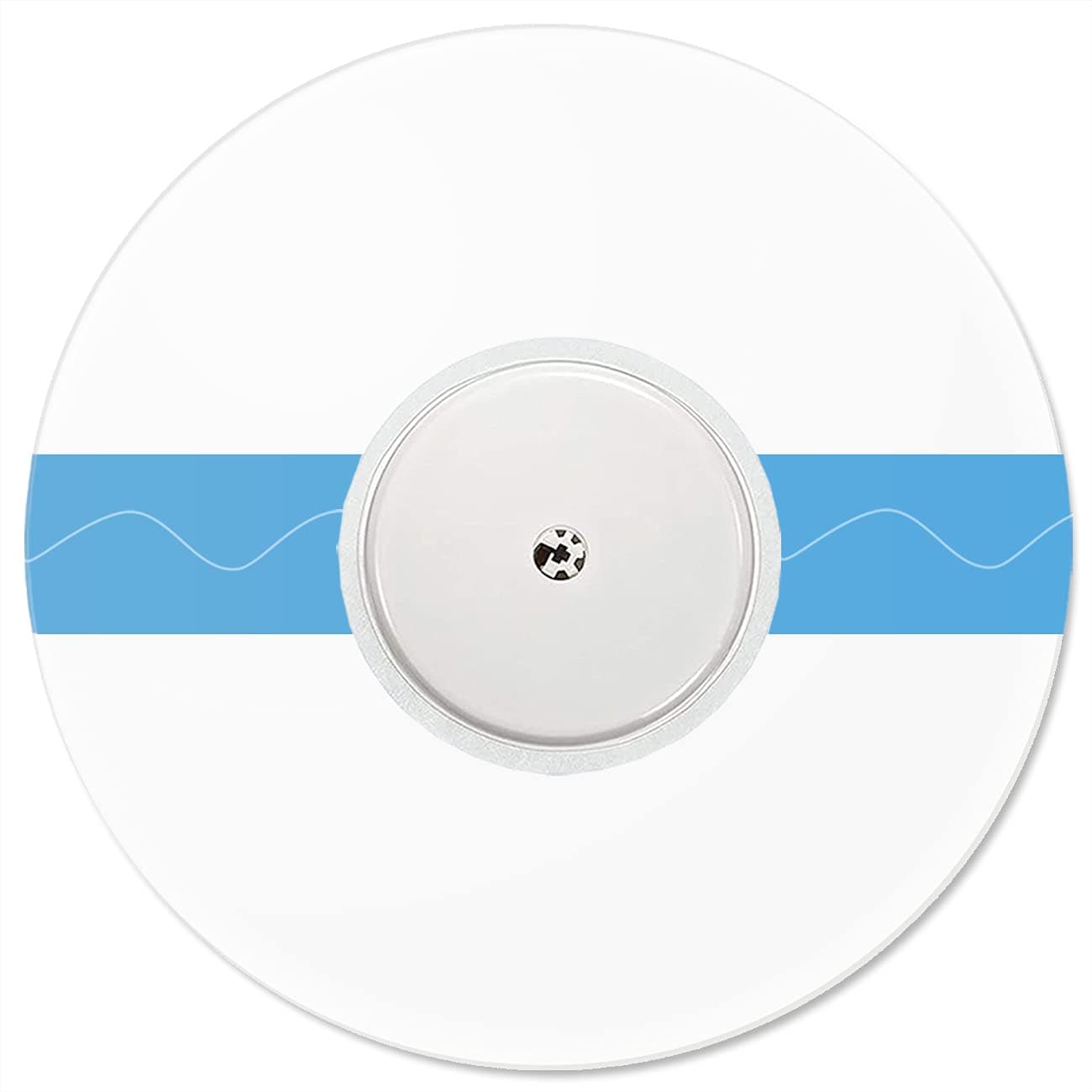 Sensor Covers for Libre 2/3/Plus, 55 Pack Waterproof Adhesive Patches,Transparent Tape Long Lasting-Without Hole-HECHUAN