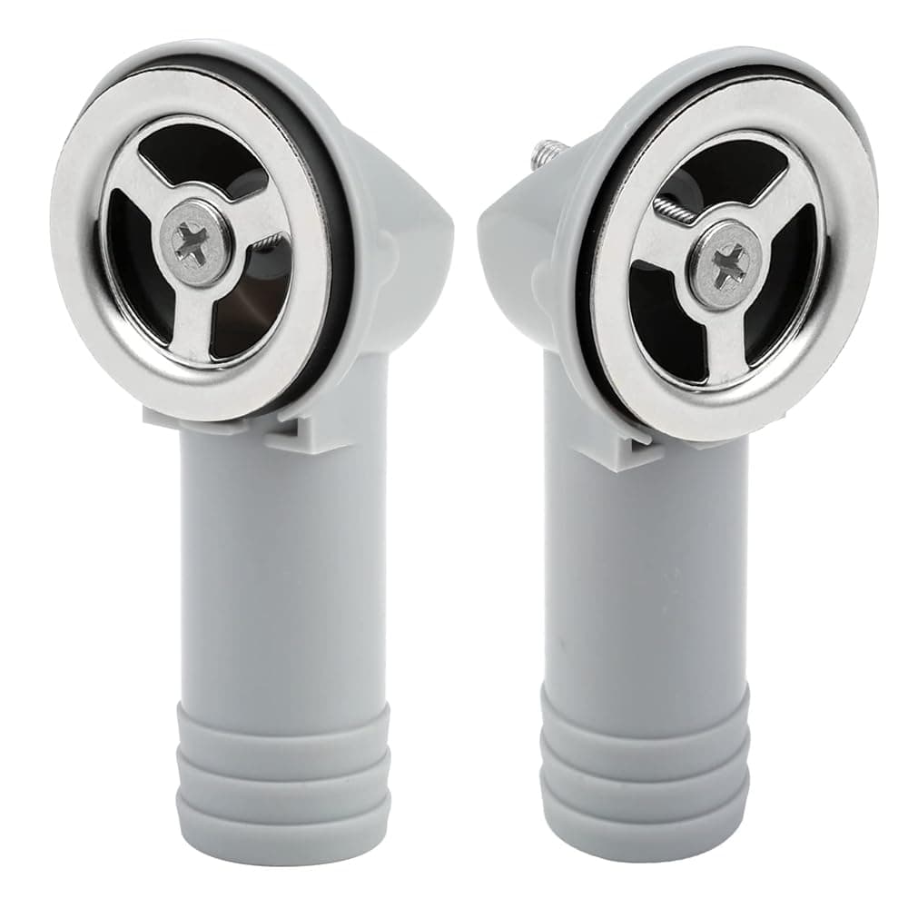 Azonee 2 PCS Sink Overflow Pipe, Sink Overflow Head Kitchen Sink Accessories for Bathroom Kitchen Vanity Artistic Basin, Resistant Sink Hole Drain Covers Tidy Insert Spares