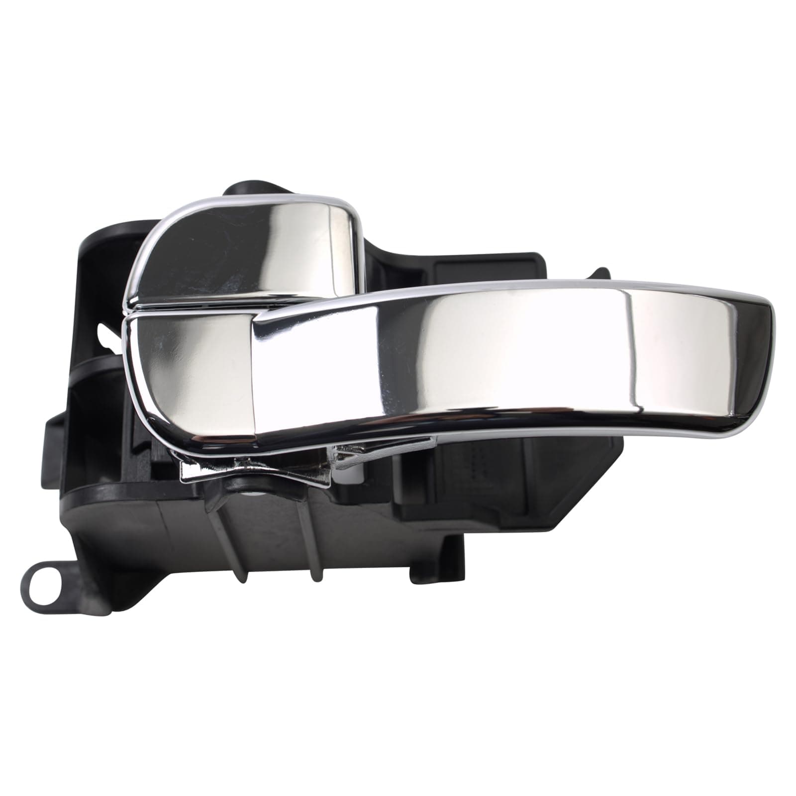Front or Rear Inner Inside Interior Door Handle Gray & Chrome LH Left Driver Side Compatible with 2005-2013 Nissan Frontier / 2005-2012 Pathfinder / 2005-2013 Xterra