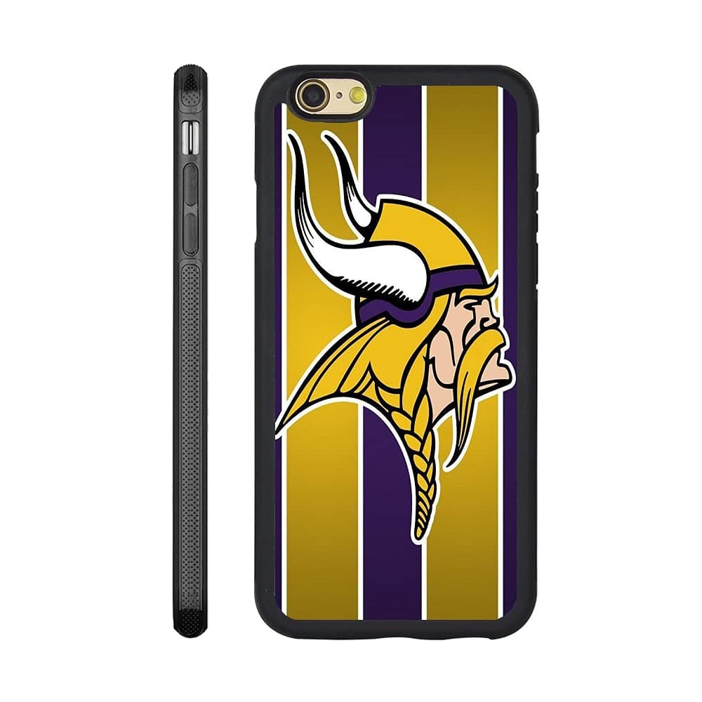 Custom Phone Case Minnesota Pattern Viking for iPhone 11 Pro Flexible Slim Soft TPU Phone Case Scratch-Resistant Shockproof Protective Anti-Slip Back Cover