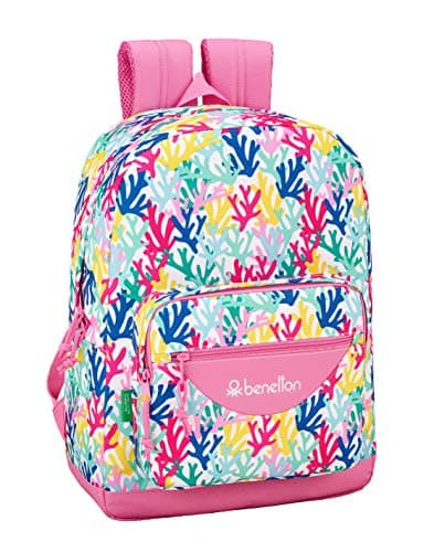 Benetton Coralli Large Backpack with Computer Case