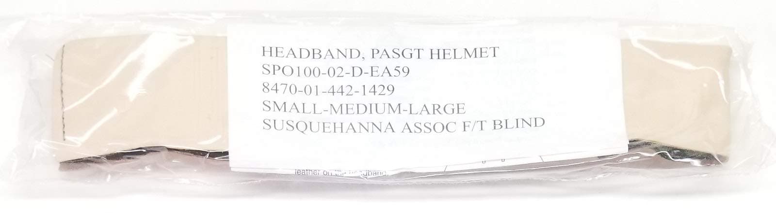 PASGT Helmet Leather Sweat Headband