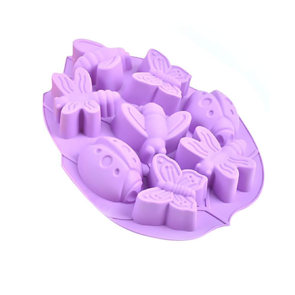 STONCEL Silicone Soap Ice Cube Tray Mould Mold