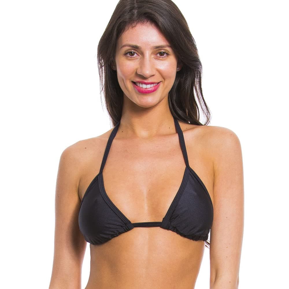 KinikiWomen's Black Triangle Bikini Top