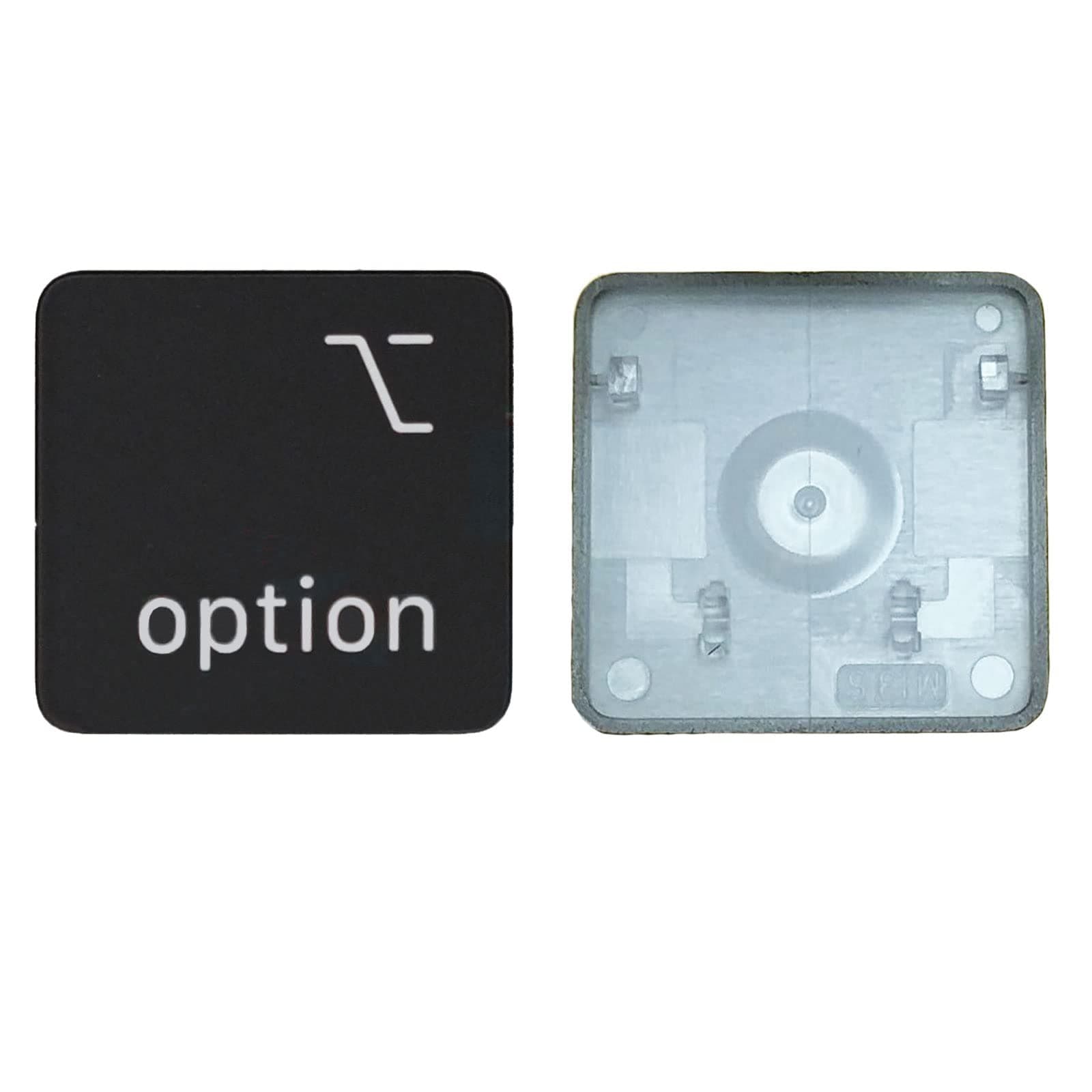 CTBDZ Individual Key Cap with Hinge Replacement for (M1 M2) MacBook Pro A2141 A2251 A2289 A2338 A2442 A2485,Replace for MacBook Air A2179 A2337 A2681 Keyboard Keycap (Left Option Key)