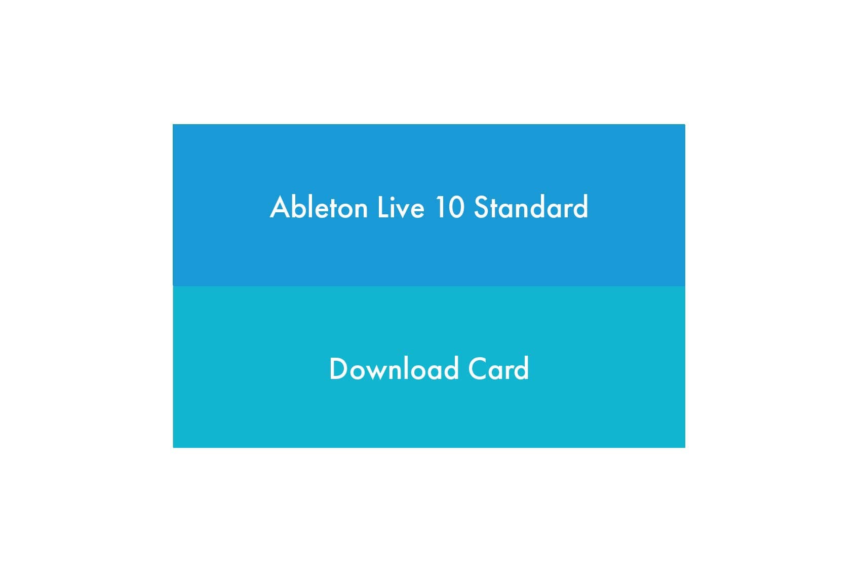 Ableton Multitrack Recording Software (Live 10 Standard)