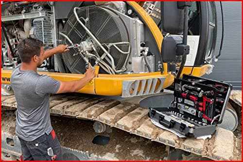 Uni tool kit, 127pcs,1/4"+1/2"