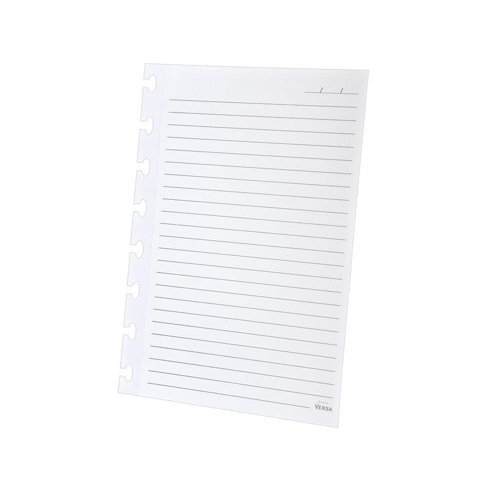 Ampad Wide-Ruled Refill Sheets for Ampad Versa Crossover Notebook, 5.5 x 8.5 Inch Size, White, 40 Sheets (25-621)