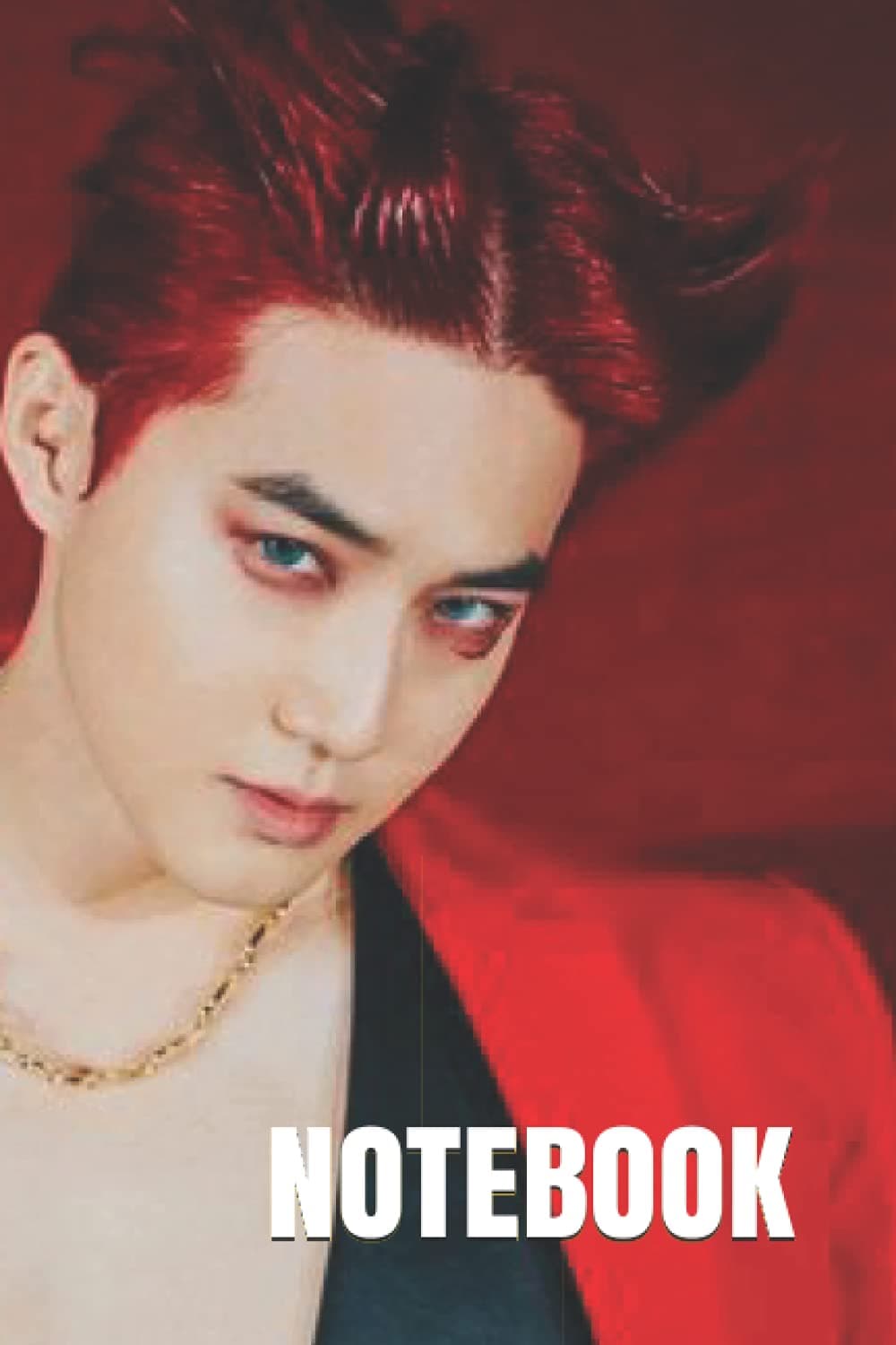 Suho Exo Notebook: Perfect for taking notes , Sketching Soft Matte Cover and 120 Premium Paper/Pages, 6" x 9" inches