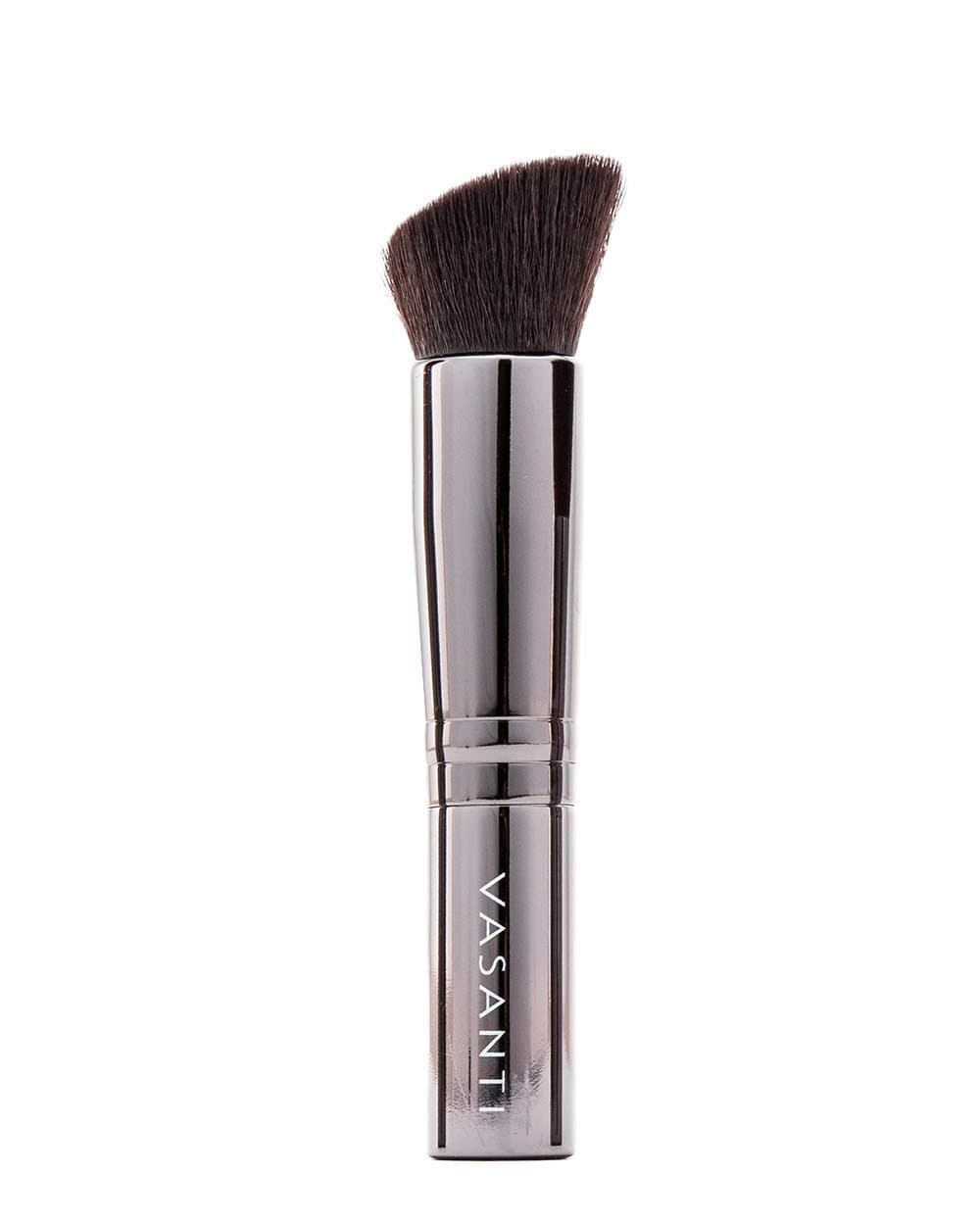 VASANTI Liquid VO2 Brush Stubby Flat Foundation Brush - Full Coverage in One Swipe - Face Makeup Brushes for Cream, Liquid Concealer and Foundation