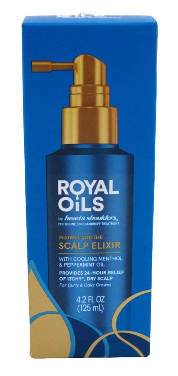Head & Shoulders Royal Oils Instant Smooth Elixir 4.2 Ounce (Pack of 3)