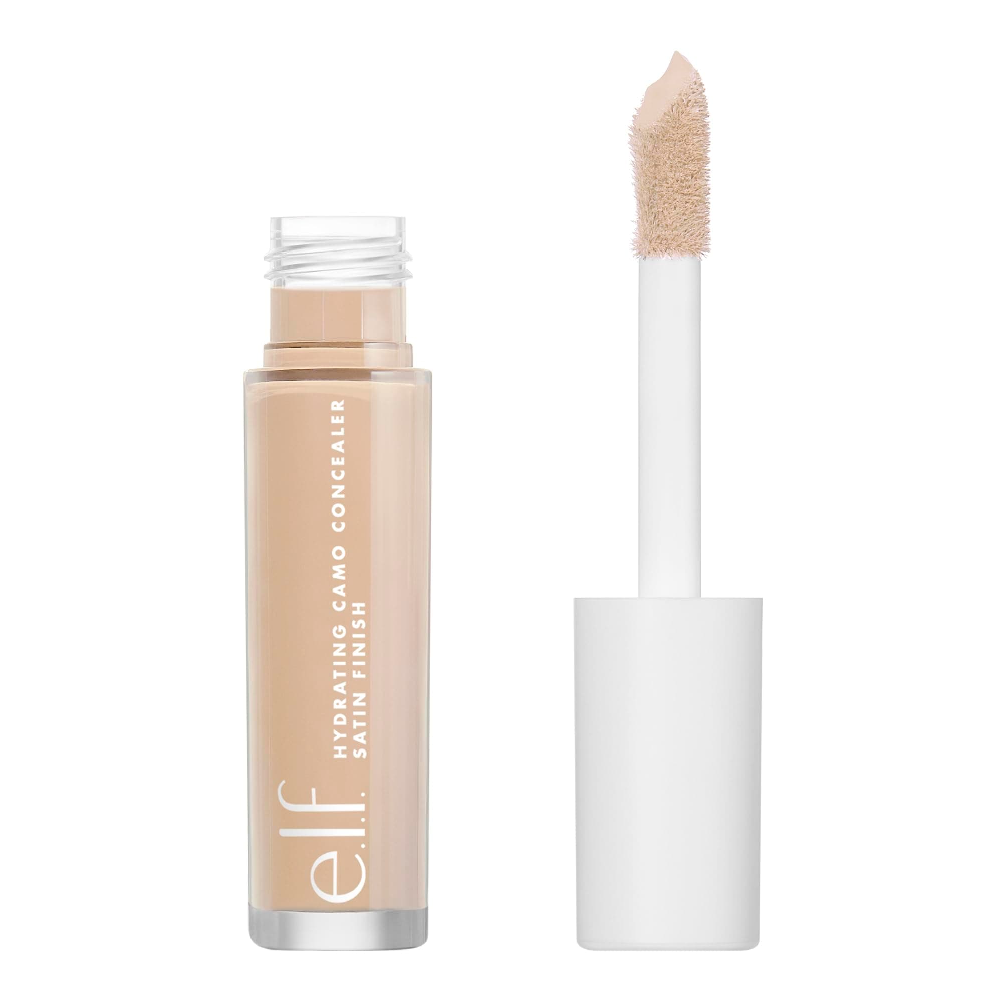 Hydrating Camo Concealer Lightweight Full Coverage Long Lasting Conceals Corrects Covers Hydrates Highlights Satin Finish AllDay Wear 6ml, Medium Peach