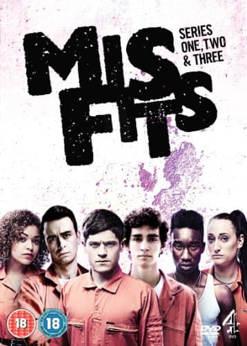 Misfits - Series 1-3 [DVD]