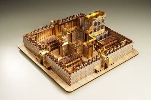 Third Temple Model (Wood)