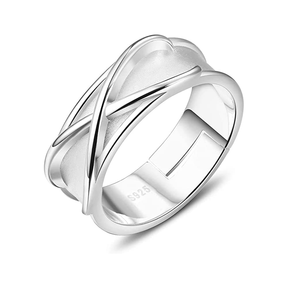 Cosplay Silver Time Ring - Adjustable