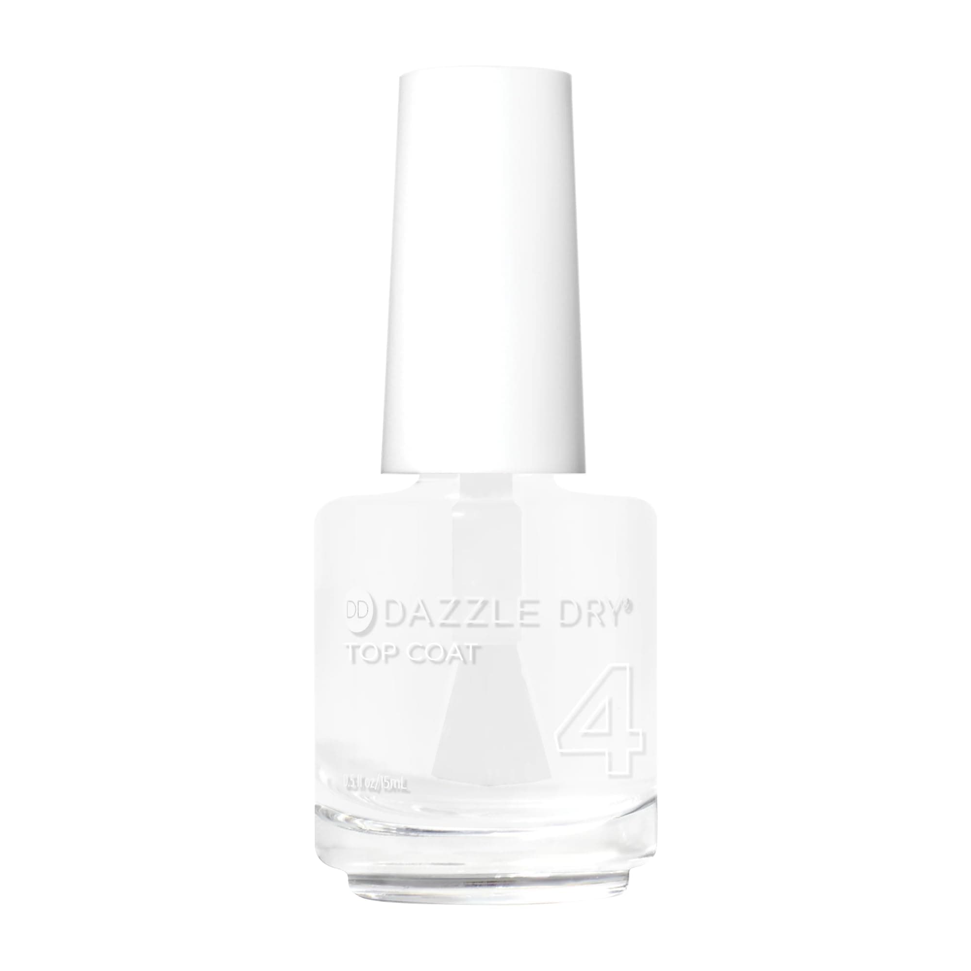 Top Coat - Step 4 - A Quick Dry Top Coat Nail Polish - A Gel Nail Polish Alternative for Long-Lasting, Non-Toxic Manicures (0.5 fl oz)