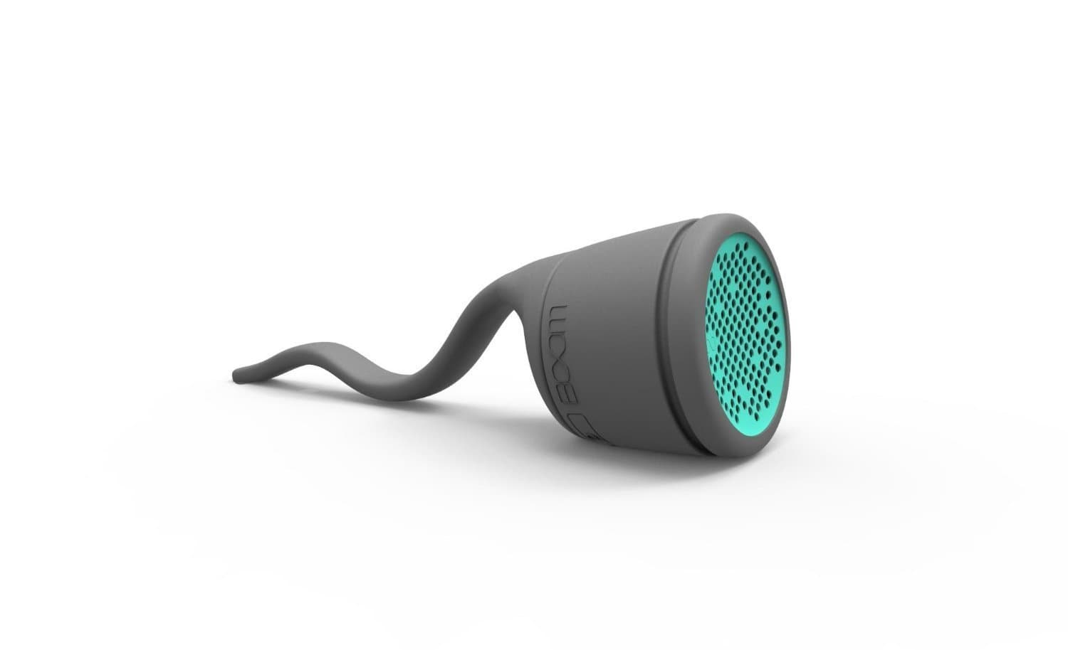 BOOM Swimmer Waterproof Wireless Bluetooth Speaker - Grey/Mint