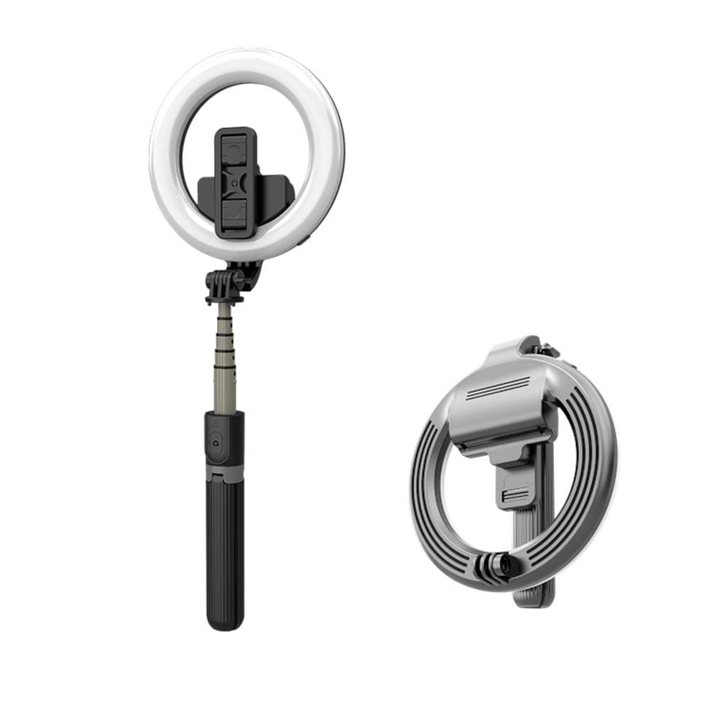 N/D5-inch LED Ring Light Portable Folding Fill Light with Detachable Remote Control,3 Modes,9 Color Temperature for Selfie/Live/Video