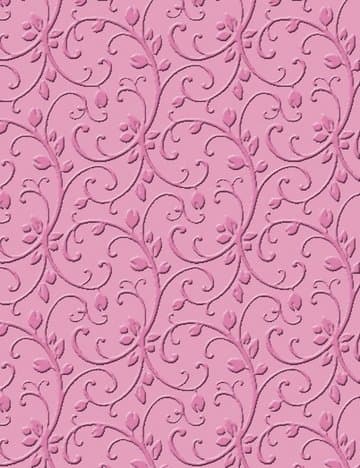 cArt-Us Embossing Folder Budding Wine, Transparent