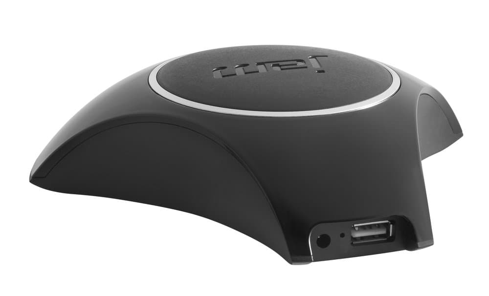 JAM Levity Wireless Levitating Speaker, Built-In Speakerphone, USB Charging Port Charges Devices, Speaker Levitates and Plays Music, Perfect for Parties, Gifts, Party Trick, HXP760 Black