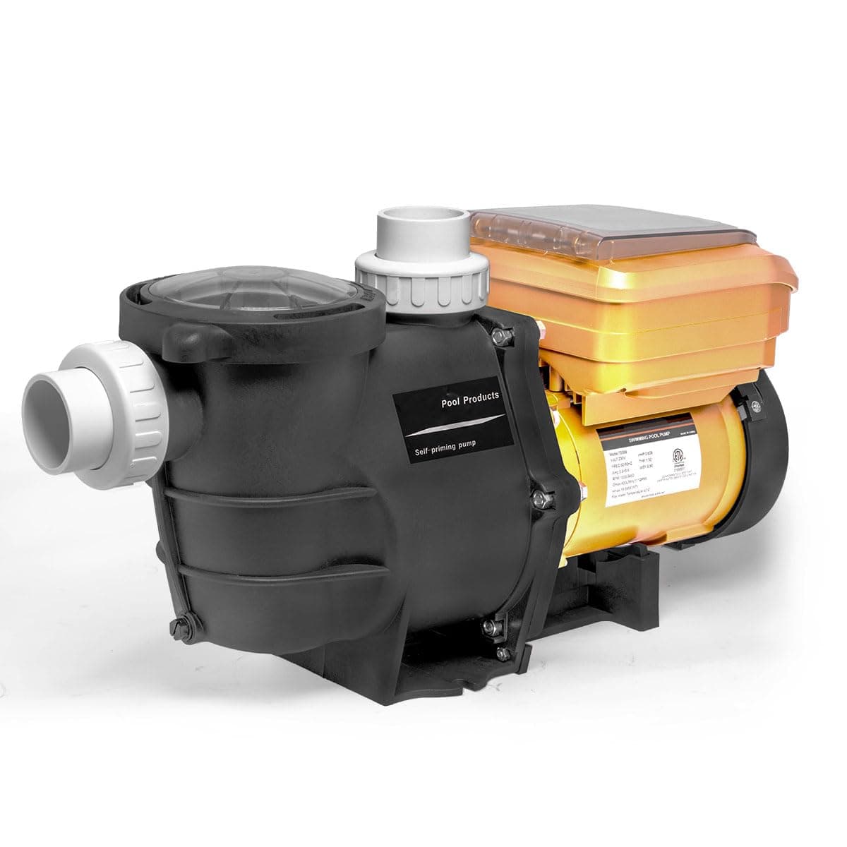 1.5HP High Flow Variable Speed Pool Pump Intelligent Control Panel Swimming Pool Pump Inground w/ 2" Inch Fitting Adapter, 230V